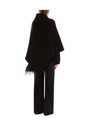 Cardigan in misto lana e cashmere nero ALBERTA FERRETTI | A058066010555